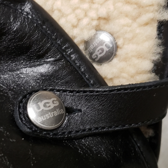 🆕️ NEW UGG Lynnea Leather Studded Boots👢Sz 5 - Picture 13 of 16